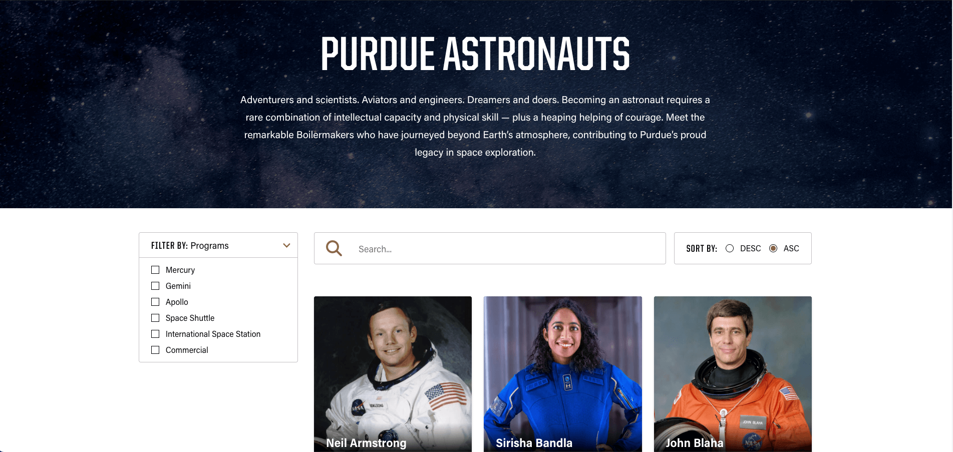 space website